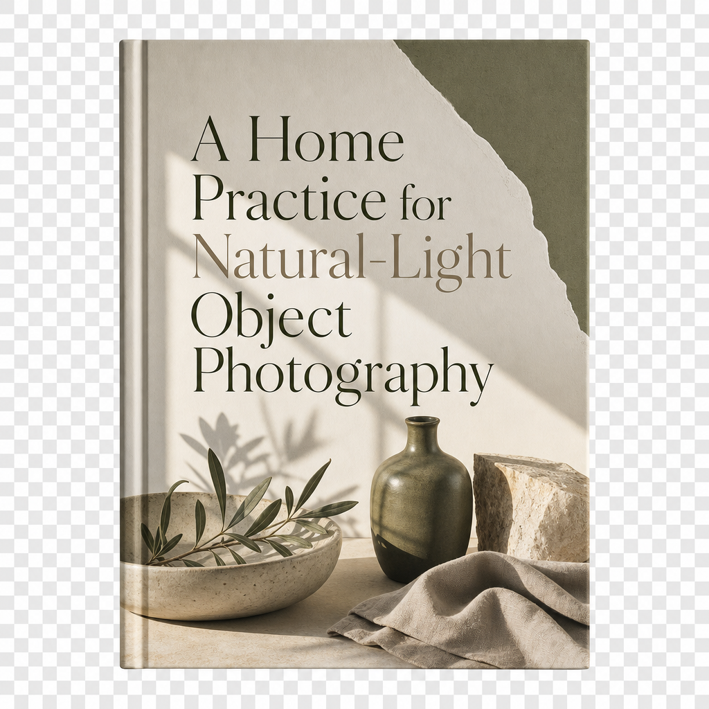 A Home Practice for Natural-Light Object Photography ebook cover